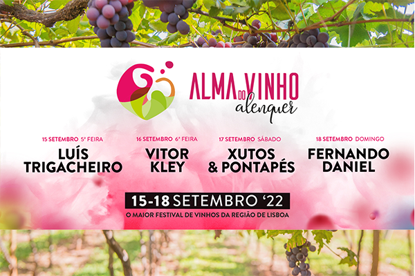 Vítor Kley, Xutos e Fernando Daniel no regresso do festival Alma do Vinho a Alenquer